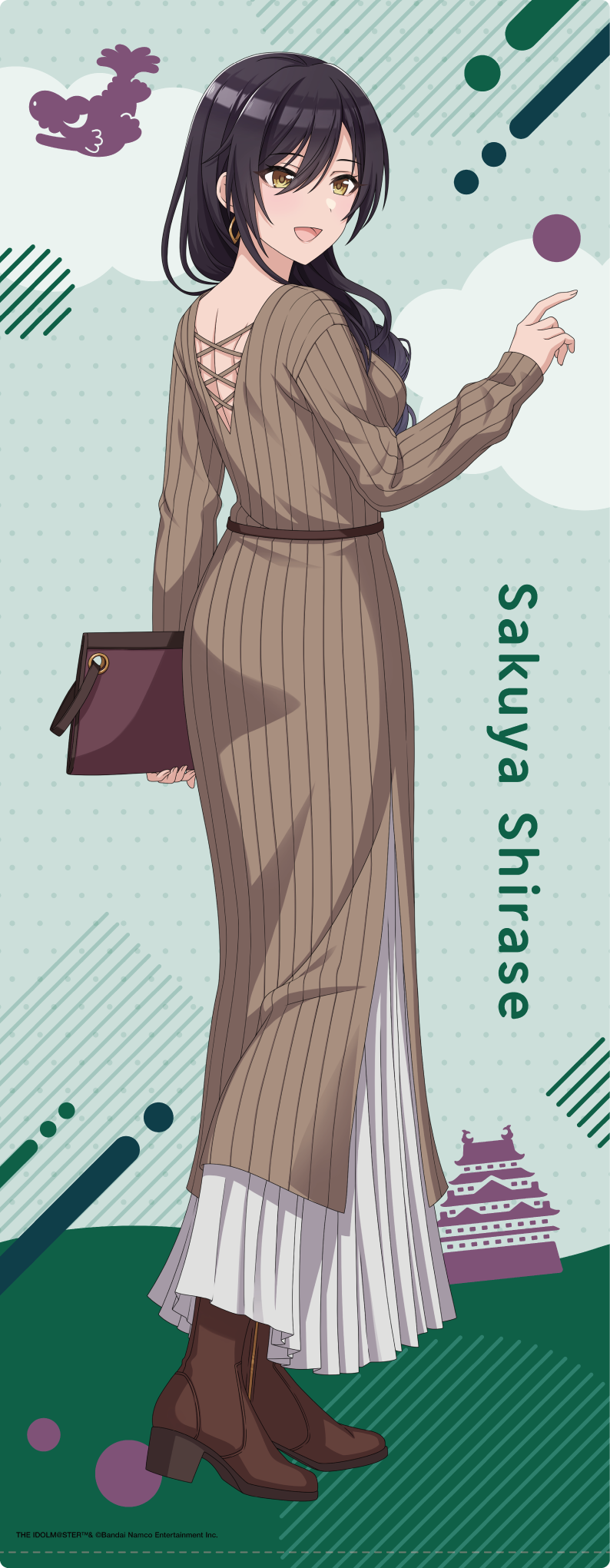 【アイドルマスター シャイニーカラーズ】等身大タペストリー 白瀬 咲耶