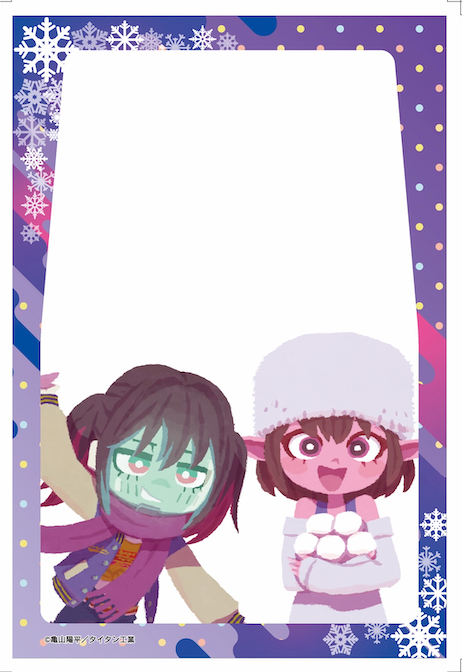 アニメ『銀河特急 ミルキー☆サブウェイ』クリアカード チハル・マキナ 2026 Snow Fes Ver.