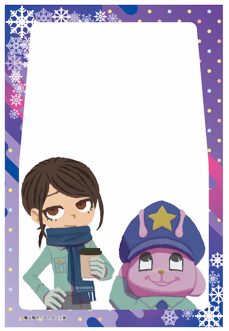 アニメ『銀河特急 ミルキー☆サブウェイ』クリアカード リョーコ・ポッピーくん 2026 Snow Fes Ver.