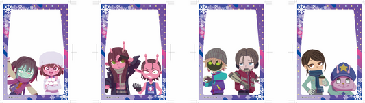 アニメ『銀河特急 ミルキー☆サブウェイ』クリアカード リョーコ・ポッピーくん 2026 Snow Fes Ver.