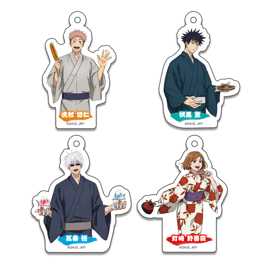 TVアニメ呪術廻戦 お祭りVer　トレーディングアクリルキーホルダー 4種