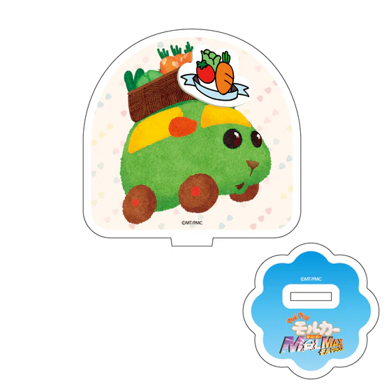 PUI PUI モルカー ザ・ムービー MOLMAX×N＝Yatsugatake　アクリルスタンド　野菜販売モルカー