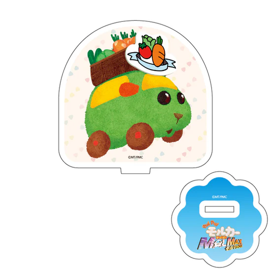 PUI PUI モルカー ザ・ムービー MOLMAX×N＝Yatsugatake　アクリルスタンド　野菜販売モルカー