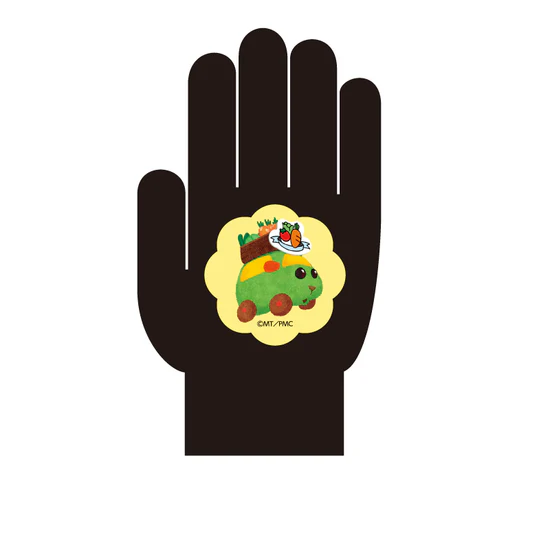 PUI PUI モルカー ザ・ムービー MOLMAX×N＝Yatsugatake　手袋　ブラック　Mサイズ　野菜販売モルカー