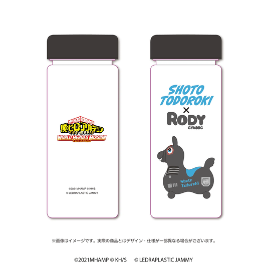 僕のヒーローアカデミア×RODY ミニクリアボトル 轟 焦凍