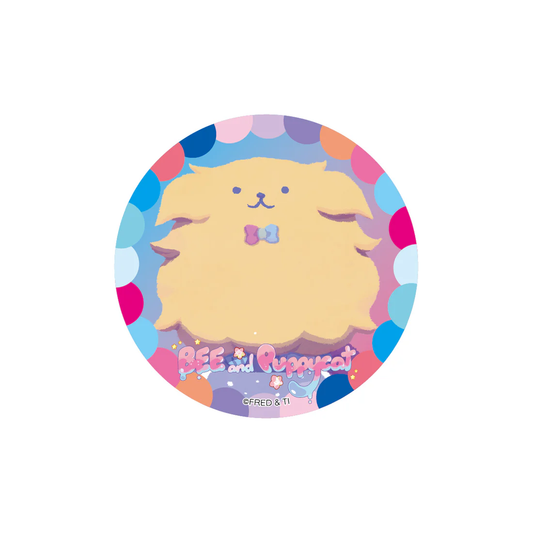 ビーとパピーキャット 缶バッジ スティッキー