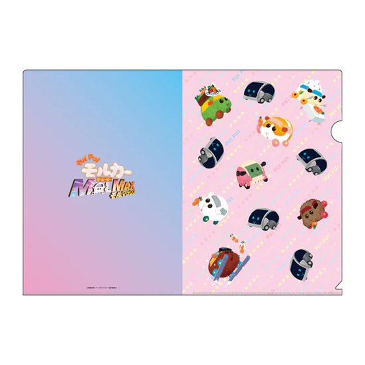 PUI PUI モルカー ザ・ムービー MOLMAX × N＝Yatsugatake　クリアファイル