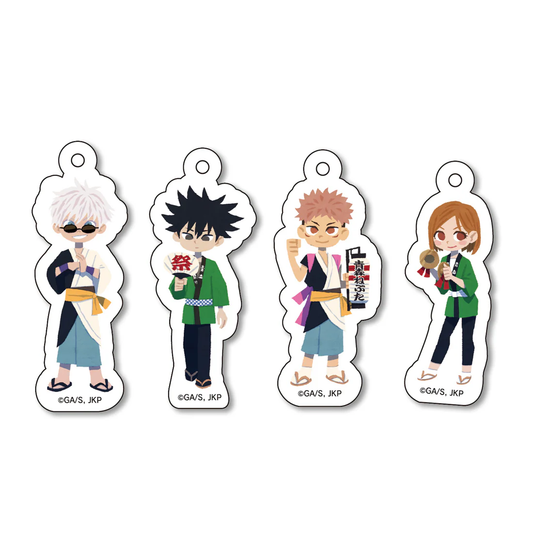 TVアニメ呪術廻戦 お祭りVer　青森ねぶた トレーディングアクリルキーホルダー 4種