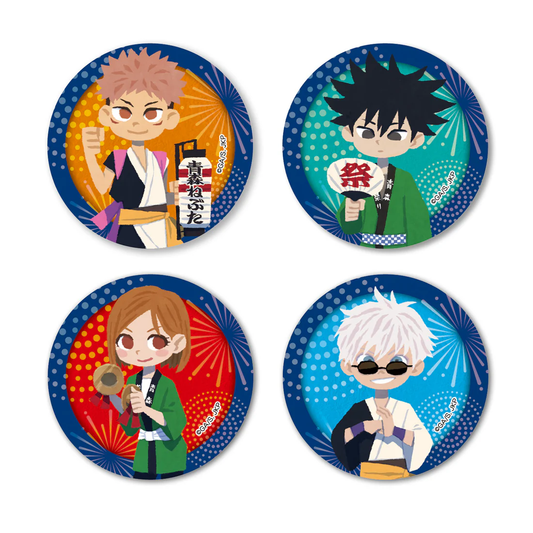 TVアニメ呪術廻戦 お祭りVer　青森ねぶた トレーディング缶バッジ 4種