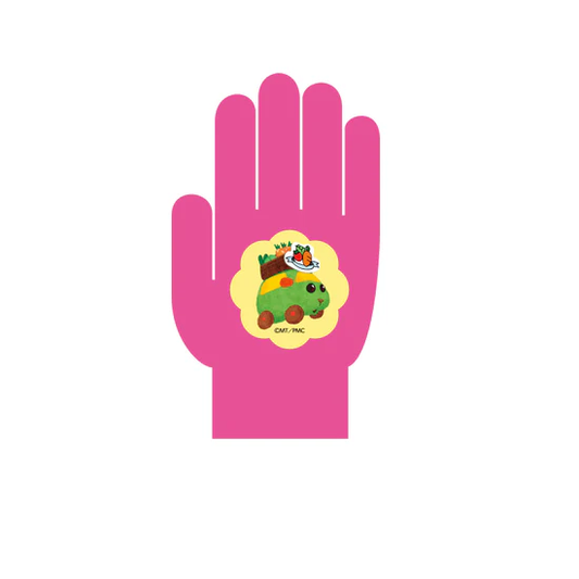 PUI PUI モルカー ザ・ムービー MOLMAX×N＝Yatsugatake　手袋　ピンク　Sサイズ　野菜販売モルカー