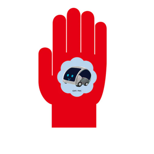 PUI PUI モルカー ザ・ムービー MOLMAX×N＝Yatsugatake　手袋　レッド　Mサイズ　AIモルカー